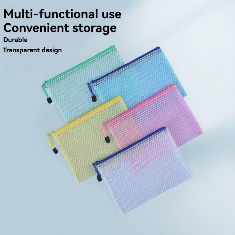 5PCS Stationery Storage Folder - Portfolio Folder Zip recension och pris