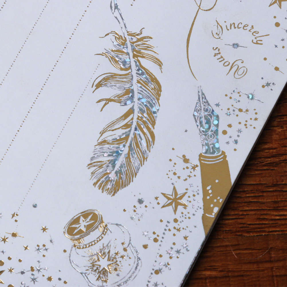 1Set Invitation Letter Paper S - Letter Envelope Kraft recension och pris