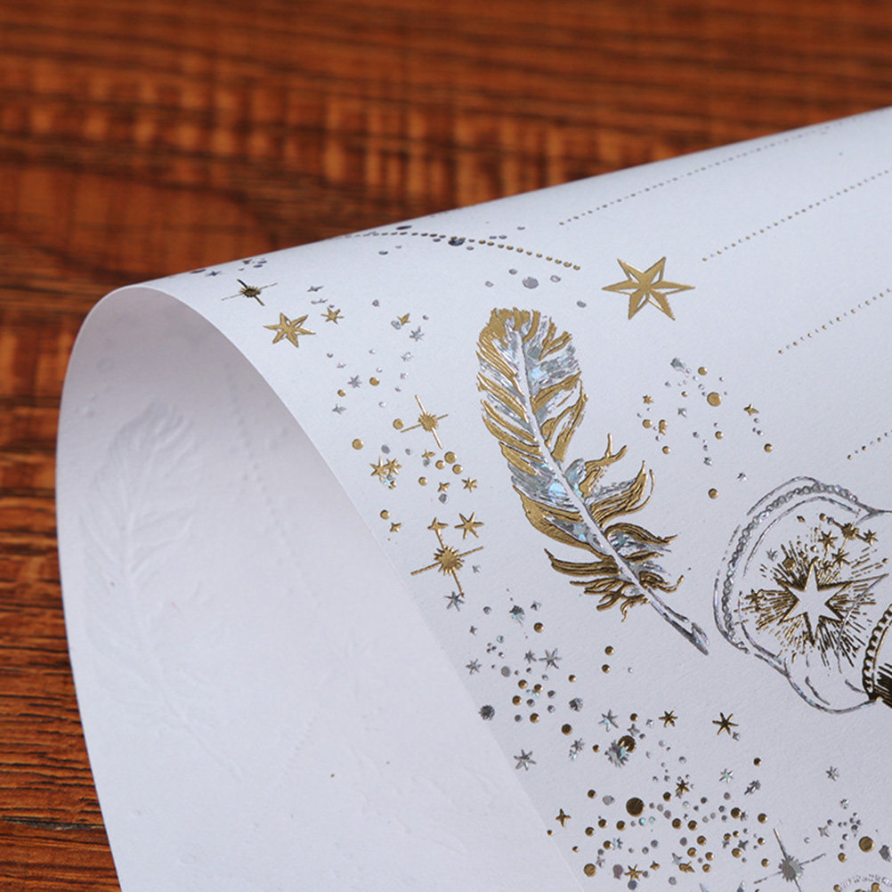 1Set Invitation Letter Paper S - Letter Envelope Kraft recension och pris