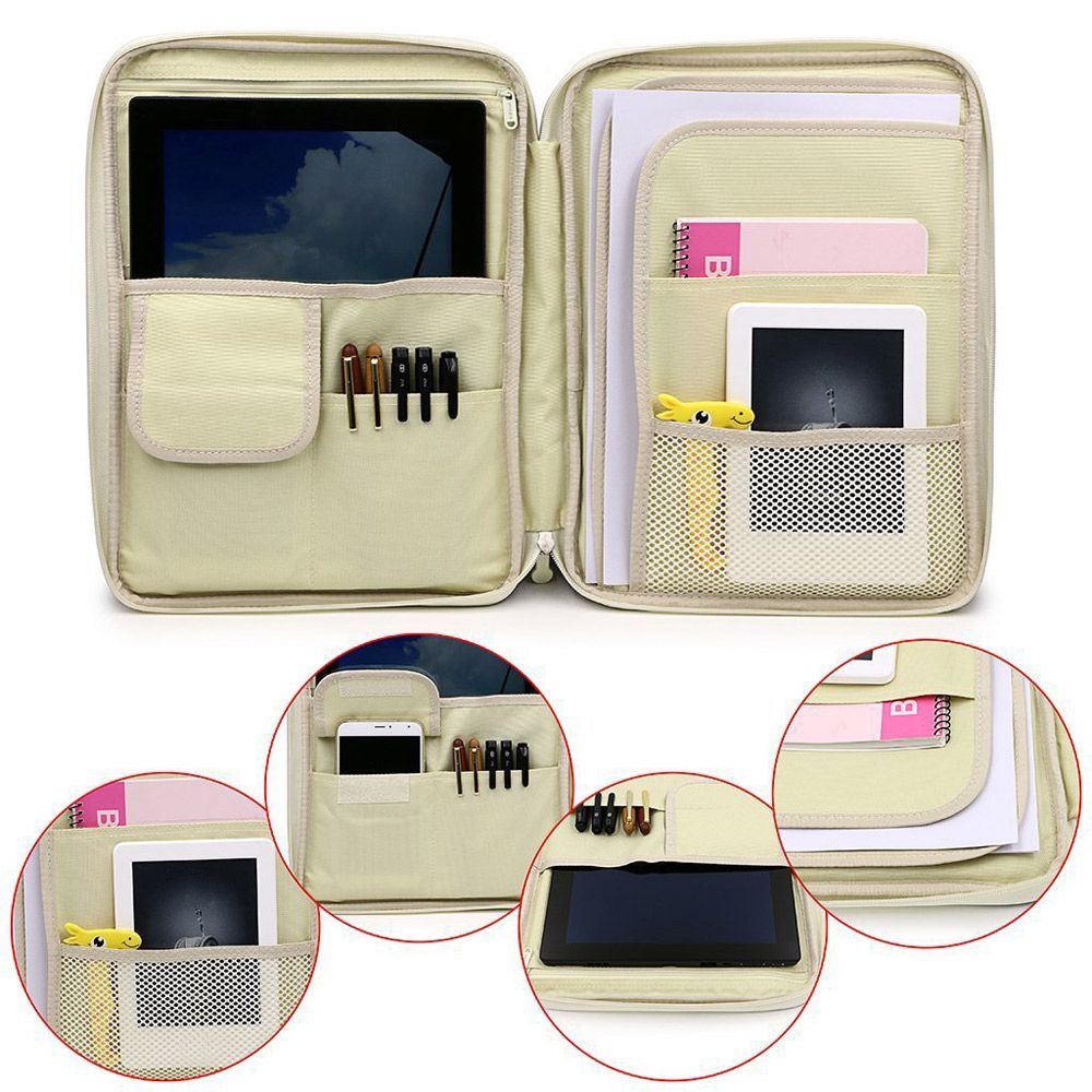 Travel Zipped File Organizer D - Portfolio Folder Zip recension och pris