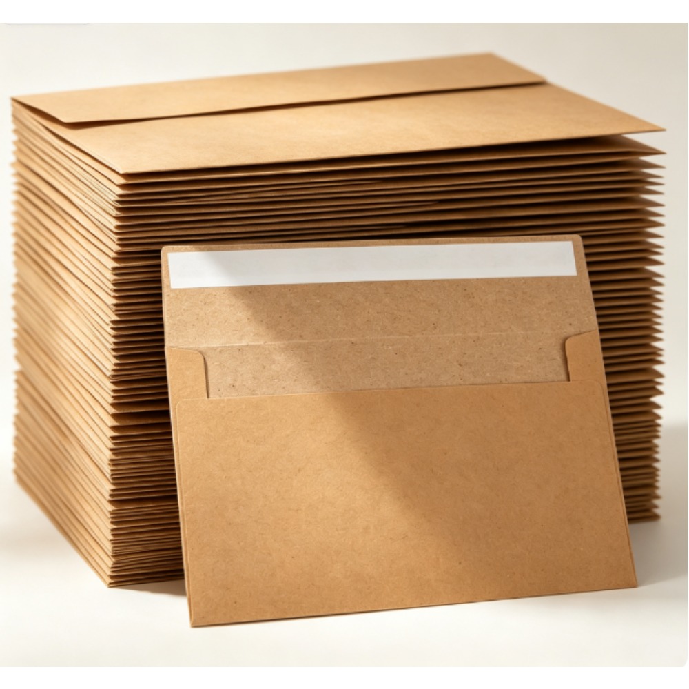 50-pack kraft paper envelopes  - Letter Envelope Kraft recension och pris