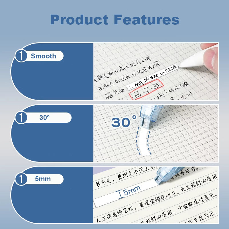 Press Correction Tape Set 5mm* - Correction Tape Roller recension och pris