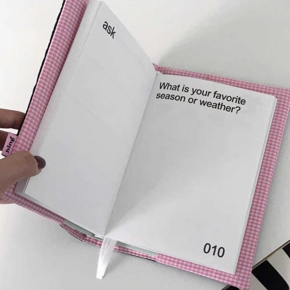 Ins Quilted Cotton A5 Book Cov - Notebook Dotted A5 recension och pris