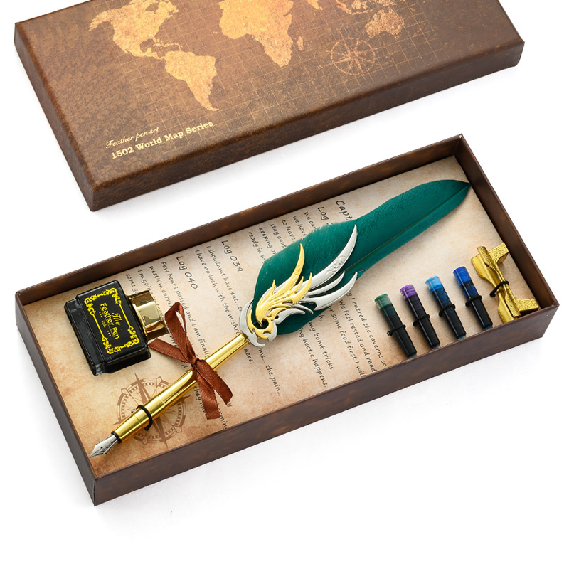 New Feather Pen Luxury Fountai - Fountain Pen Ink recension och pris