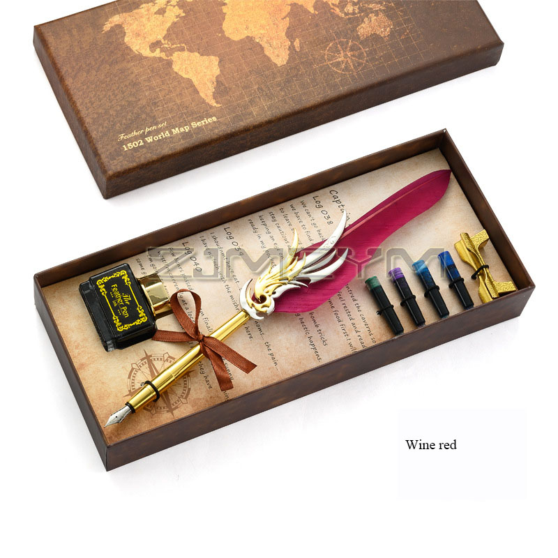 New Feather Pen Luxury Fountai - Fountain Pen Ink recension och pris