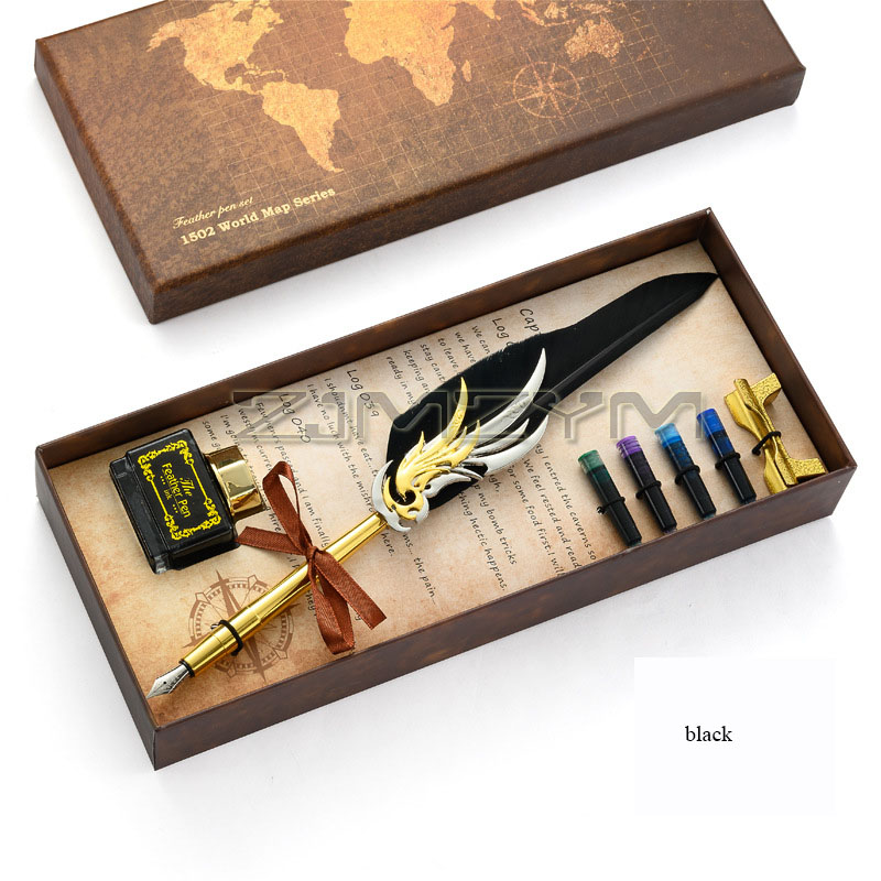 New Feather Pen Luxury Fountai - Fountain Pen Ink recension och pris