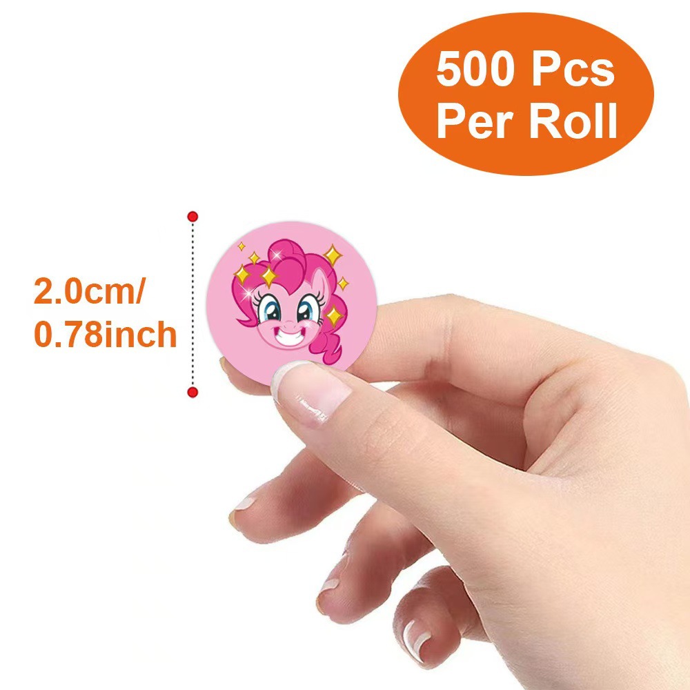 500Pcs My Little Pony Round St - Label Printer Tape recension och pris