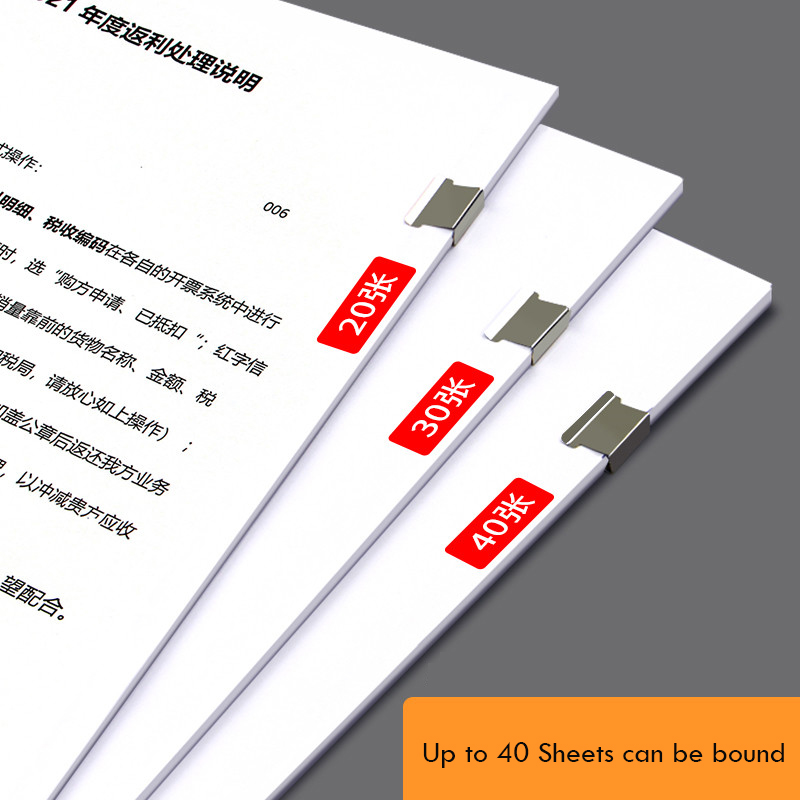 Guangbo Stationery Hand Push C - Binder Clip Assorted recension och pris