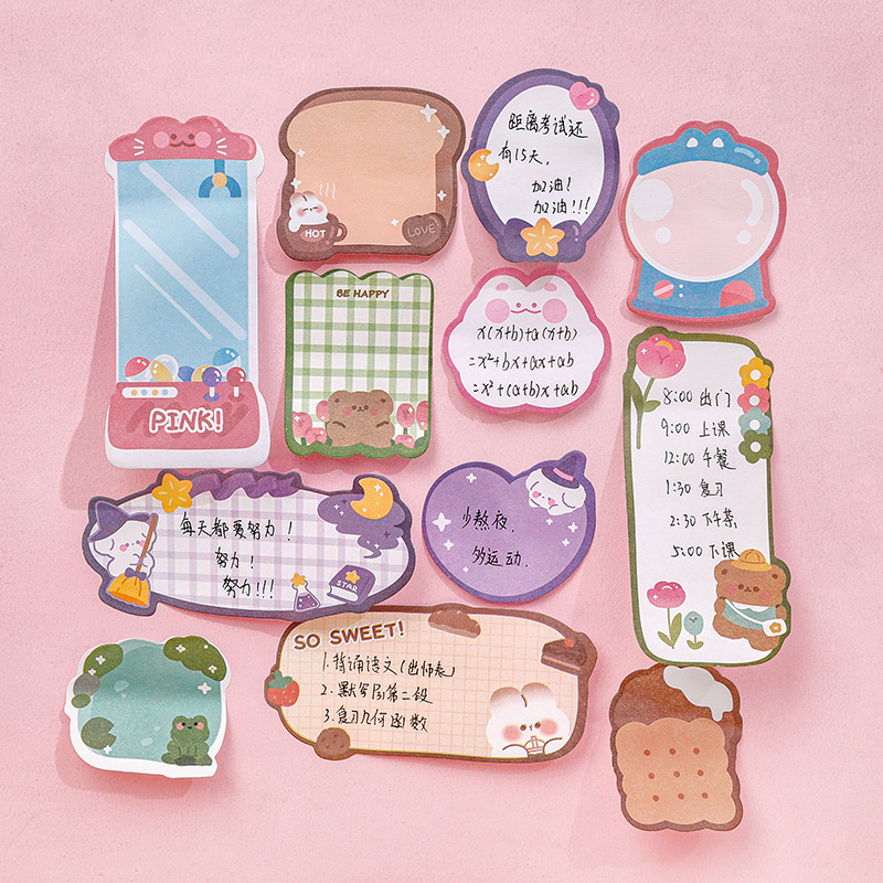 1 Piece Cartoon Adhesive Cute  - Office Supply Office Stationery Items recension och pris