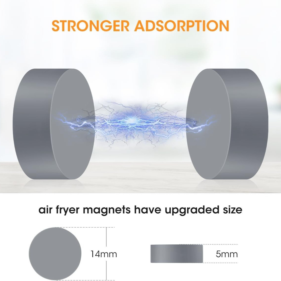 Air Fryer Magnetic Silicone Cl - Paperclip Magnetic Set recension och pris