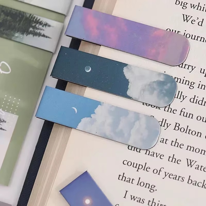 2Pcs/Set Bookmarks Beautiful N - Paperclip Magnetic Set recension och pris