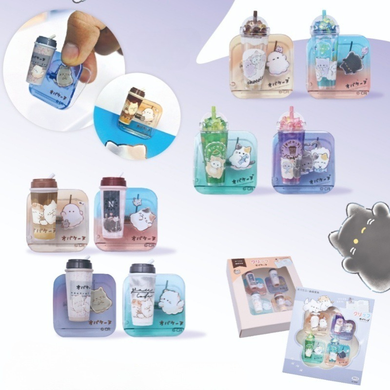 Cartoon Paper Clip Portable Bi - Binder Clip Assorted recension och pris