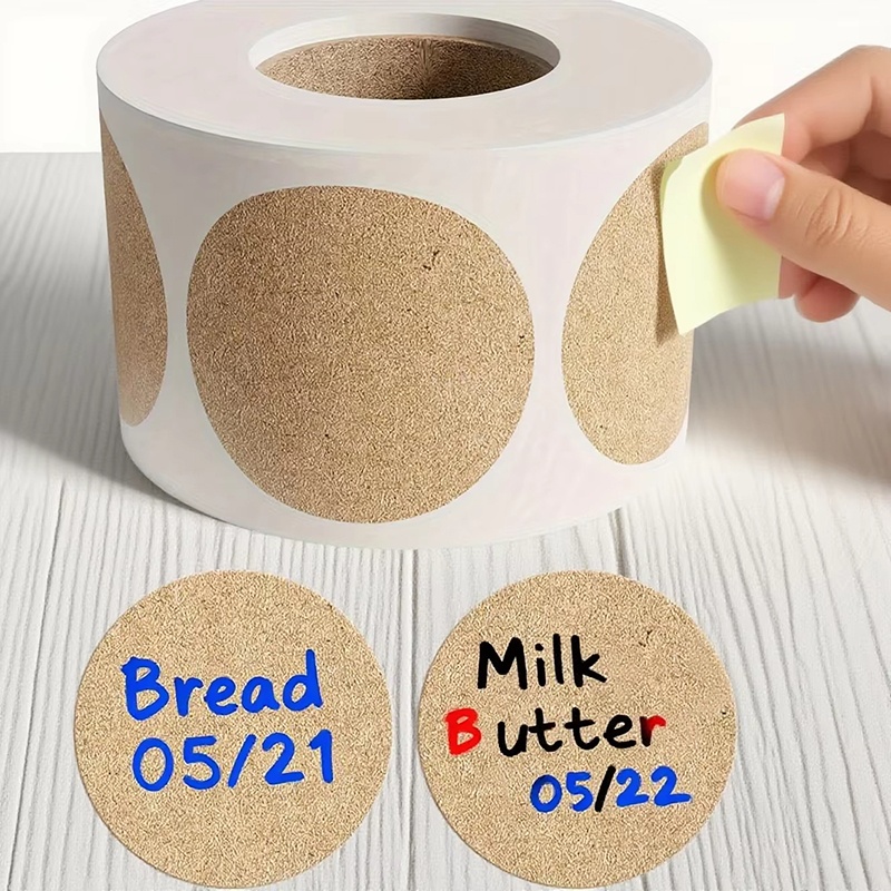 1 Roll Kraft Paper Stickers Ro - Letter Envelope Kraft recension och pris
