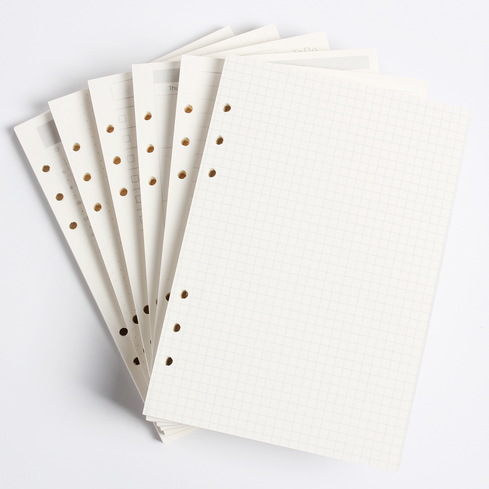 Classic 6 holes binder noteboo - Notebook Dotted A5 recension och pris