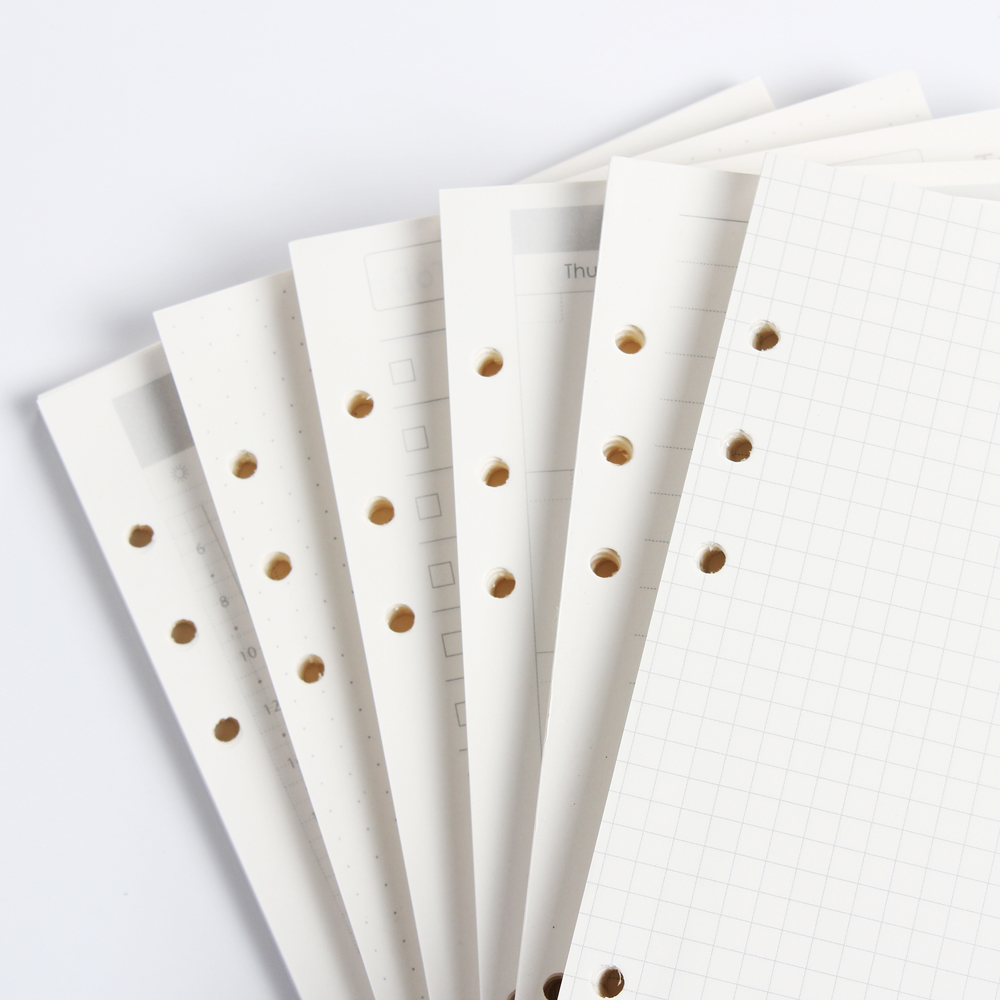 Classic 6 holes binder noteboo - Notebook Dotted A5 recension och pris