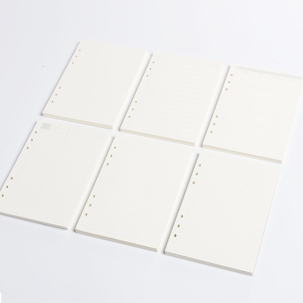 Classic 6 holes binder noteboo - Notebook Dotted A5 recension och pris