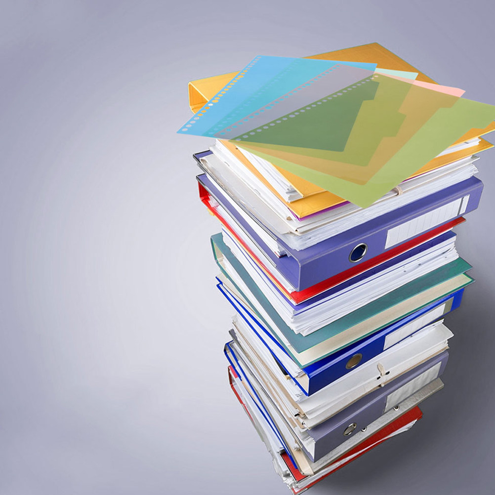12Sets Color Index Dividers Pl - Index Tab Divider recension och pris