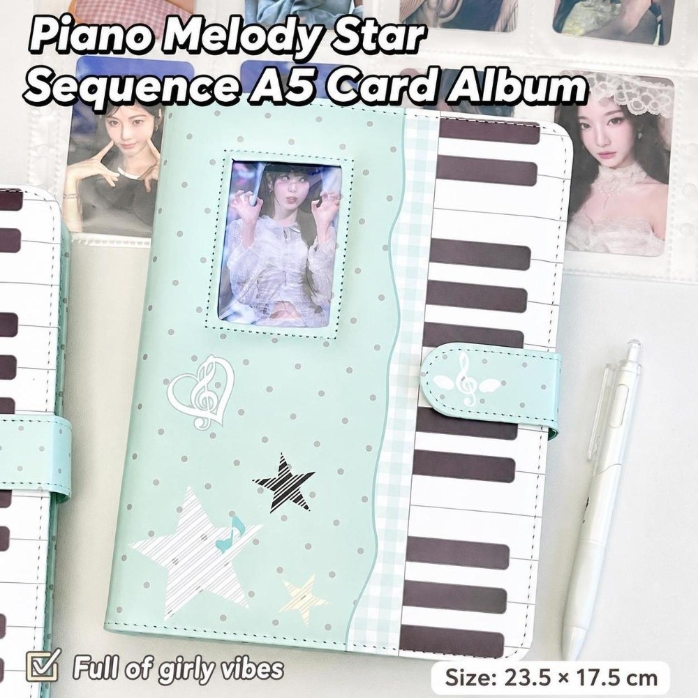 Ins Polka Dot Piano Binder Not - Notebook Dotted A5 recension och pris