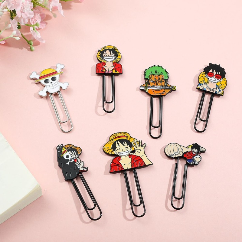 New One Piece Luffy Roronoa Zo - Paperclip Magnetic Set recension och pris