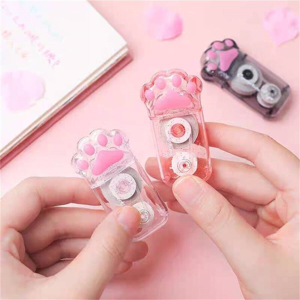 1PCS 6M Cartoon Cat Claw Corre - Correction Tape Roller recension och pris