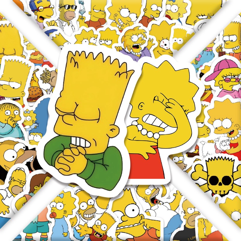 The Simpsons Homer Marge Bart  - Memo Pad Sticky recension och pris