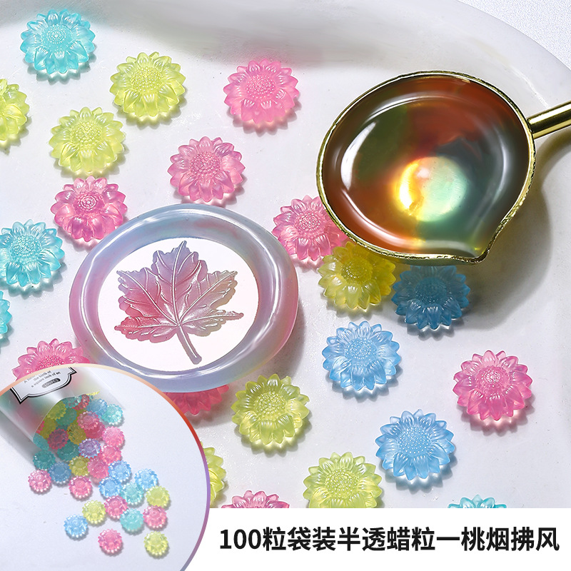 100pcs Translucent Sunflower S - Letter Envelope Kraft recension och pris