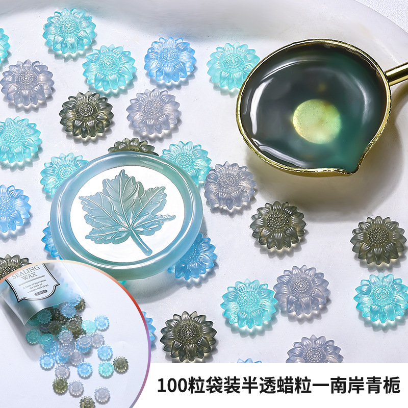 100pcs Translucent Sunflower S - Letter Envelope Kraft recension och pris