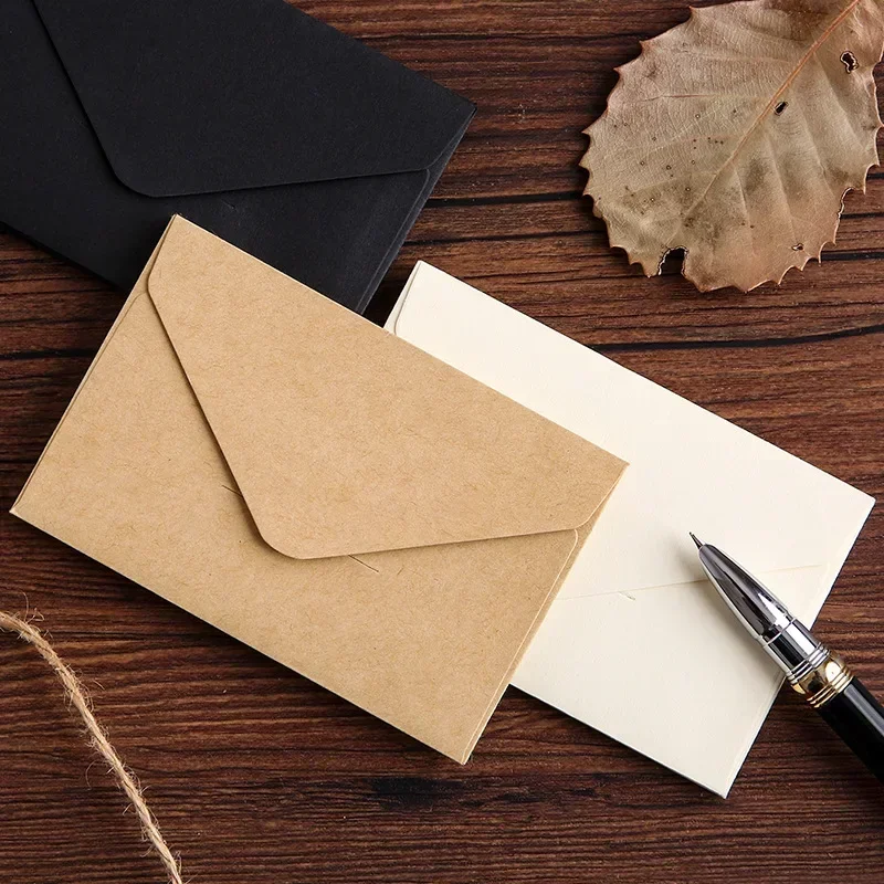 20/40/80PCS Classical White Bl - Letter Envelope Kraft recension och pris