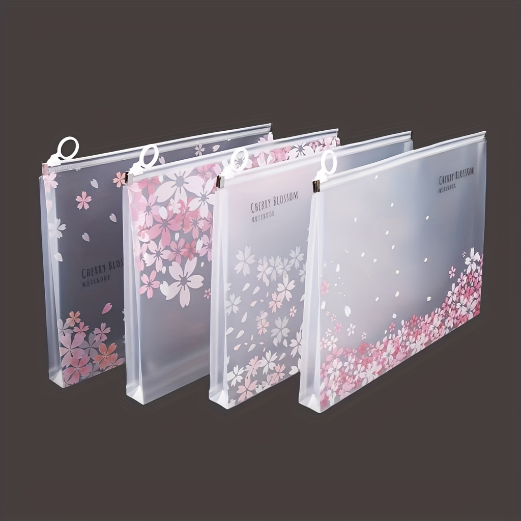 Random Pattern Transparent A4  - Portfolio Folder Zip recension och pris