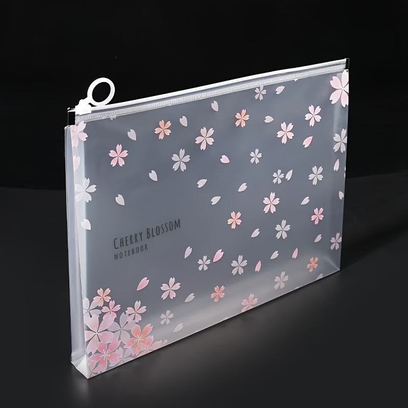 Random Pattern Transparent A4  - Portfolio Folder Zip recension och pris