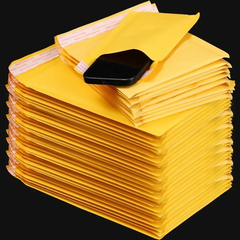 50/10x Kraft Paper Bubble Mail - Letter Envelope Kraft recension och pris
