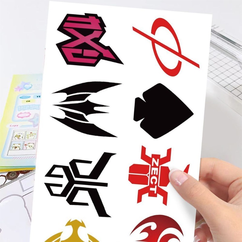 60 Sheets Kamen Rider Logo Sti - Memo Pad Sticky recension och pris
