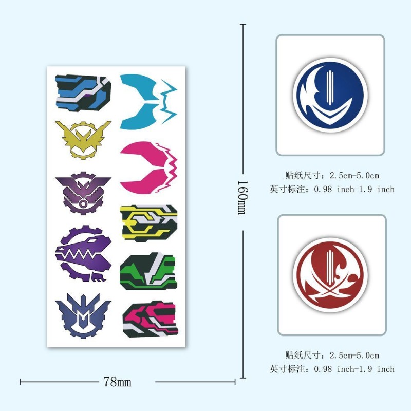 60 Sheets Kamen Rider Logo Sti - Memo Pad Sticky recension och pris