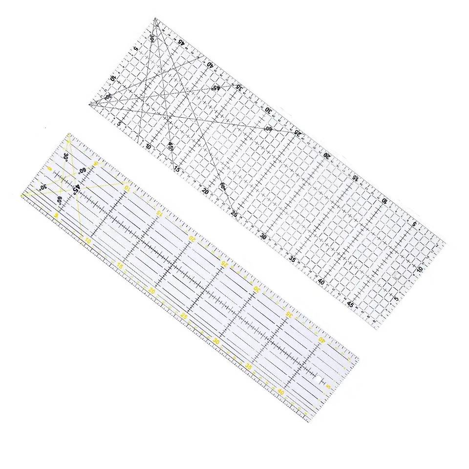 Fenrry Multisize Acrylic Patch - Ruler Set Transparent recension och pris